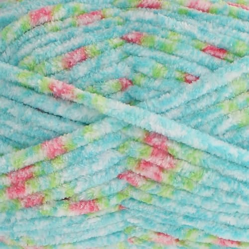 King Cole Yummy Chunky Supersoft Knitting Yarn 100g (Turquoise Rose 5797)