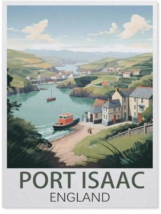 Port Isaac, England，Puzzles 1000 Teile für Erwachsene, Klassische Puzzle Kinder Puzzle Herausfordernde Und Schwierige Rätsel für Erwachsene Und Jugendliche（38x26cm）-T58
