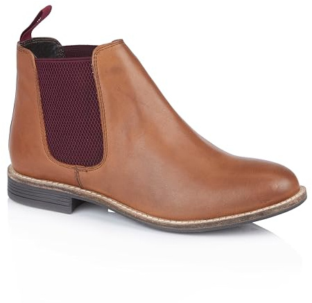 Silver Street London Sadie Premium Leather Womens Boots Comfortable Lightweight Chelsea Boots