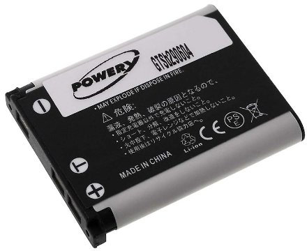 Akku für Casio Typ NP-80, 3,7V, Li-Ion
