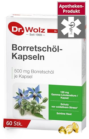 Borretschöl Kapseln Dr.Wolz, 60 St. Kapseln