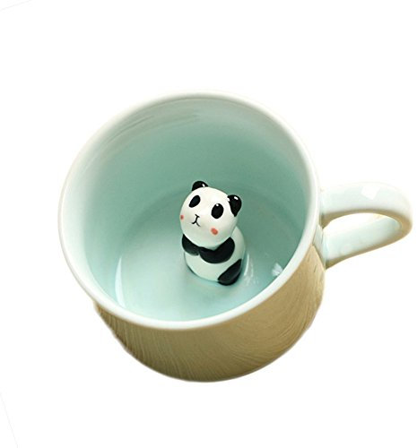 ZaH 300 ml 3D Animal Cup Morning Mug, Panda by