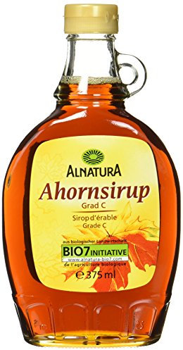 Alnatura Bio Ahornsirup, Grad C, vegan, 1er Pack (1 x 375 ml)