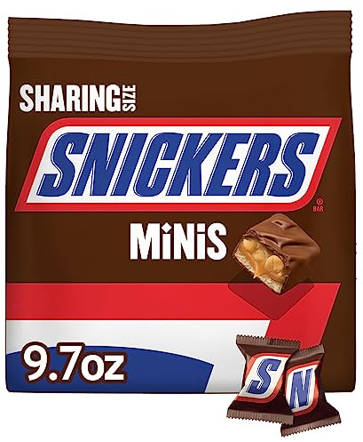 SNICKERS Minis Size Chocolate Candy Bars 9.7-Ounce Bag