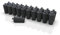 markiso® Rolladenstopper geschlossen [10 Paar] (Wespenschutz), Rollladen Anschlagstopper für Rollo & Jalousie 40mm lang inkl. Schraube & Dichtung | Rollladenstopper in verschiedenen Farben & Set´s