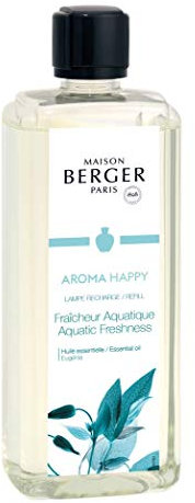 Lampe Berger Raumduft Nachfüllpack Aroma Happy Fraîcheur Aquatique / Aquatische Frische 1 L