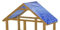 Dachplane 115 x 300 cm für Spielturm Spielhaus - Ersatzteil Abdeckplane Abdeckung Plane Dachfolie von Gartenwelt Riegelsberger