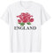 Distressed English Rugby Shirt | England Rugby Football Top T-Shirt