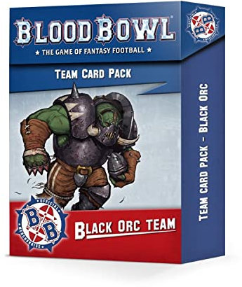 Games Workshop - Blood Bowl: Black Orc Team Card Pack