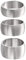 meditoys · Ring aus Edelstahl für Damen und Herren · Bandring 8 mm breit · Silber matt/Gebürstet Größe: 57 (18.1)