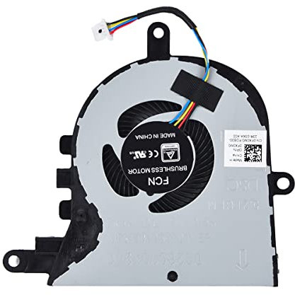 Ventilateur de remplacement pour ordinateur portable Dell Inspiron 15 5570/5575/3580/3593 et Latitude 3590 L3590 E3590 Série P/N : FX0M0 DFS1503055P0T