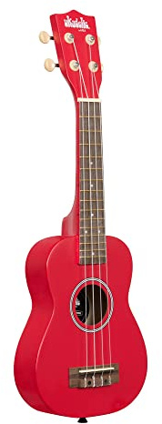 Einfarbige Ukadelische Sopran-Ukulele, Kirschbombe
