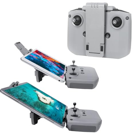 Gdraco Supporto per tablet DJI Mini 2/Air 2S/Mavic Air 2, senza smontaggio, pieghevole, con tablet da 7.9/9.7/10.2/10.5/11 pollici