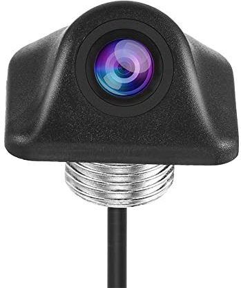 yolvinuo Cámara de Asistencia de estacionamiento para automóvil, Universal, Cámara de visión Trasera automática Cámara de Marcha atrás Impermeable con 600 líneas de TV Ángulo de visión de 170 Grados