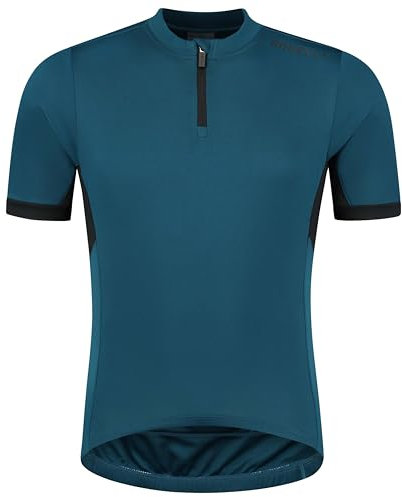 Rogelli Radtrikot Herren - Kurzes Fahrradtrikot mit Reißverschluss - Atmungsaktiv & Schnell Trocknend - Core