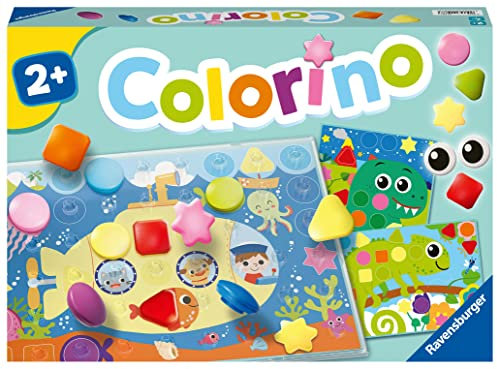 Ravensburger 20987 Mein Formen-Colorino, Kinderspiel zum Farbenlernen, Formenlernen, Steckspiel, Spielzeug ab 2 Jahre