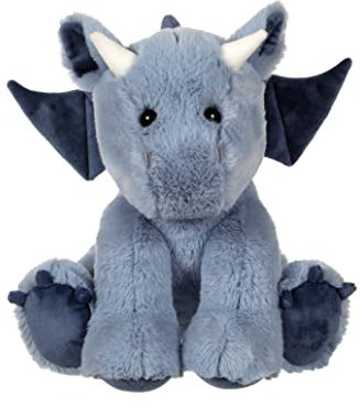 GIPSY - Gispy-Dragon Floppy 30 cm blau Plüsch für Kinder, in 3 Farben - 071536, 071536