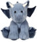 GIPSY - Gispy-Dragon Floppy 30 cm blau Plüsch für Kinder, in 3 Farben - 071536, 071536