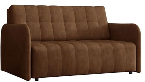 Mirjan24 Sofa Viva Grand III mit Schlaffunktion, DREI Sitzer Schlafsofa mit Bettkasten, Polstersofa, Farbauswahl Bettsofa/Couch, Sofagarnitur (Country 8)