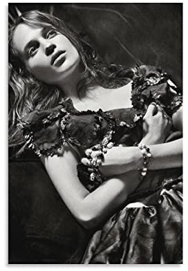 Poster Alicia Vikander Persönlichkeit Sexy Poster Gemälde Leinwand Wandkunst Wohnzimmer Poster Gemälde 50 x 75 cm
