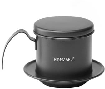Fire-Maple-Orca Vietnamese Coffee Filter, Stainless Steel Pour Over Coffee Filter, Traditional drip Coffee Filter, Ideal for Camping, Travel, Office, Home, Coffee Maker Brew