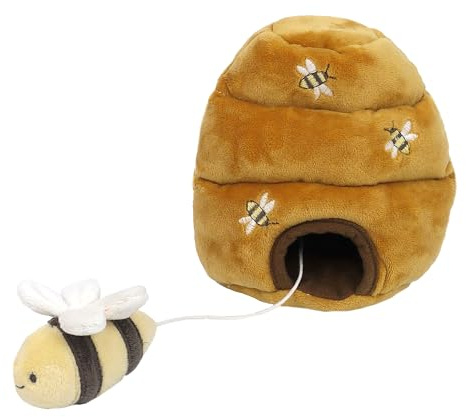 MON AMI Beehive Cottage Bee Toy for Kids - 6, Premium Plush Stuffed Toys for Babies, Newborns & Toddlers