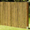 DE-COmmerce Stabiler Bambus Zaun Sichtschutz DELUXE, oben geschlossen, Rollzaun, Gartenzaun, Sichtschutzzaun für Garten, Terrasse, Balkon (HxB) 250 x 180 cm