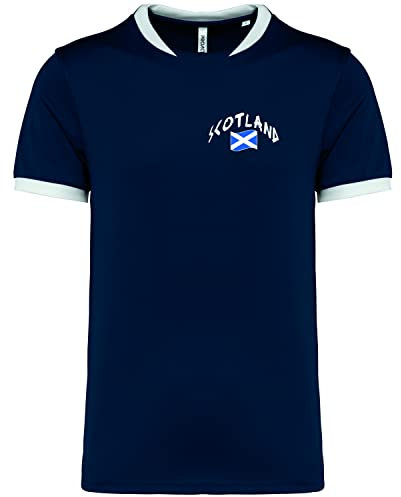 Supportershop Herren Schottland T-Shirt, Marineblau, XL