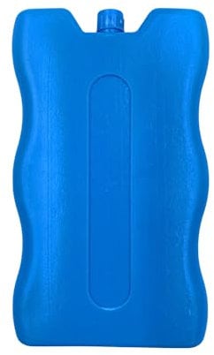 Garden Mile 6pc Freezer Blocks Long Lasting Ice Pack For Cool Bag Keeps Food Cold And Fresh Picnic Ice Packs For Cool Box BPA Free Freezer Blocks For Cool Bags Set Of 6 Blue Icepacks Cooling Packs