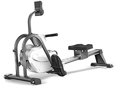Rudergerät, zusammenklappbares Haushalts-Rudergerät, stumm, Fitnessgerät, Rudergerät, professionelles Gerät für Heim-Fitness-Workout (weiß 1820 x (Übungsfitness) (weiß 1820 x 910 x