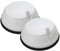 vhbw 2x Sackfilter kompatibel mit Nilfisk VP300 Hepa EU1, VP300 Hepa EU2 Trockensauger, Staubsauger - Ersatz-Filter Schwarz Weiß