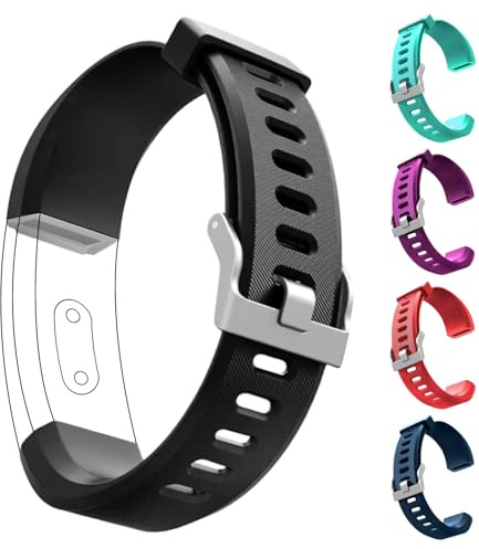 hoeslaw Replacement Watch Bands for ID115plus HR, Professional Activity Tracker Wrist Strap Set, Multicolor Veryfitpro Smart Watch