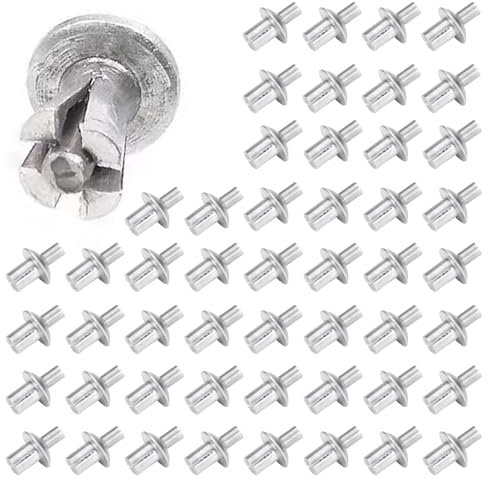 Rivetti pop in alluminio, rivetti pieni in alluminio con testa rotonda | rivetti ad espansione in alluminio tipo a percussione | rivetti pop con testa arcuata, rivetti di espansione per casa