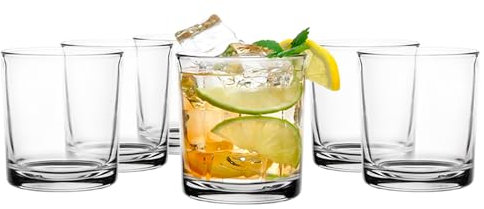 Glasmark KROSNO 1992 A Eau Bas 160 ml Robuste Lavable Au Lave Vaisselle Brillant Transparent