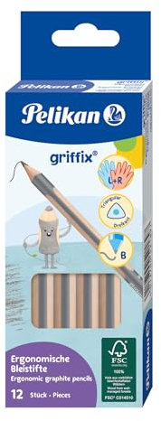 Pelikan griffix Bleistifte Stärke B 12 Stück in Faltschachtel