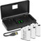 Lot de 3 batteries NP-BG1 NP-FG1 et chargeur LCD pour Sony Cyber-Shot DSC-W30 W35 W50 W55 W70 W80 W120 W150 W220 WX1 WX10 HX9V H7 H9 H10 H20 H70 H50 H50 H55 5 H90. HX5V HX9V HX10V