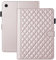 Vaitasy Coque pour Samsung Galaxy Tab A8 10.5 Pouces 2022/2021 SM-X200/X205/X207 Business Cuir PU Tablet Étui pour Galaxy Tab A8 avec Fente pour Carte Fonction Stand Or Rose