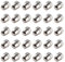 Lyeteung 30 Piezas M6 Tuercas de Acero Inoxidable de Domo, Tuerca Sombrerete, Tuercas Sombrerete Hexagonales, para Tornillos, Pernos