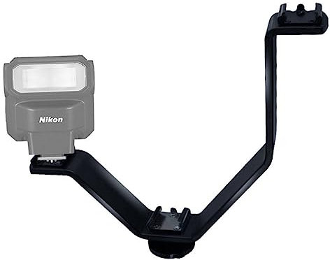 OSALADI Triple Shoe Bracket for Camera Microphone Mount Flashes Rack 1/4'' Threads