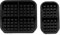 Pack of 2 Waffle Insert Hot Air Fryer Accessories, Silicone Waffle Mould for Philips Dual Basket Airfryer 3000 Series 6L/3L NA350, Hot Air Fryer Belgian Waffles Silicone Mould