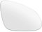 Cristal Espejo retrovisor Exterior para Opel para Vauxhall para Astra J 2009 2010 2011-2016 GTC Adam Retrovisor Convexo Lado Izquierdo Derecho Espejo Retrovisor De Cristal Adhesivo Atrás espej(Right)
