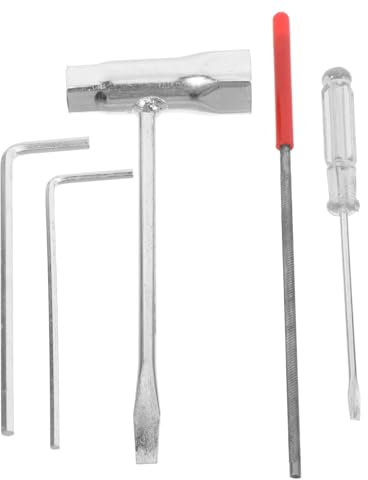 UPKOCH 14 Stück Kraftvolles Vergaser Einstellwerkzeug für Motorsägen Rasenmäher und Heckenschneider Teiliges Werkzeugkit mit Schraubendrehern und Reinigungswerkzeug Langlebig und Tragbar