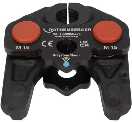 ROTHENBERGER Pressbacke ROMAX NANO iJAW M15 | 1000050226 | Pressbacke, Presszange, Pressbacke für Pressfittinge