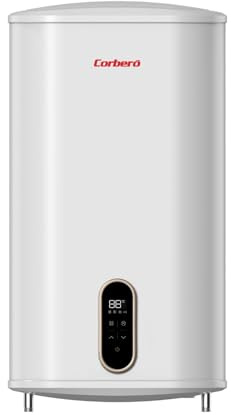 Corberó - Termo eléctrico Vertical/Horizontal | CTM1005FL | 93 L | Rango 30 a 75°C | Smart, ECO, Antibacterostasis | Termostato y Termómetro Exterior | Seguridad FFD y Protección sobrecalentamiento