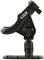 Scotty #282-BK Baitcaster Rutenhalter mit Getriebe und Schiene (schwarz)