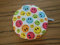 Bio-Dinkelkissen 'Smiley bunt' Handmade