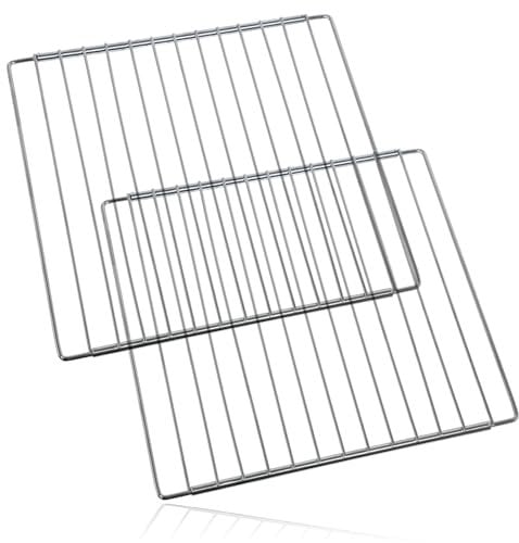 SPARES2GO Adjustable Extendable Oven Cooker Shelf for Thetford Caravan/Motorhome (Pack of 2, 310 x 345-565mm)