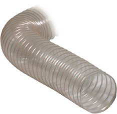 Absaugschlauch PU transparent Polyflex schwerentflammbar D=125 mm L=7,5 m - Zubehör für die Absauganlage