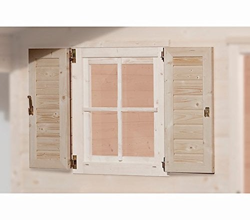 Weka Fensterladen 2-seitig für Weekendhaus 138
