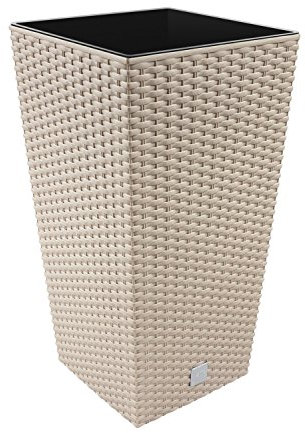 Prosper Plast drts325 – 7529u 32,5 x 32,5 x 61 cm Rato Cuadrado Maceta – Mocca